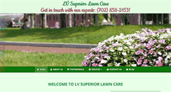 Desktop Screenshot of lvsuperiorlawncarenv.com