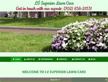 Tablet Screenshot of lvsuperiorlawncarenv.com